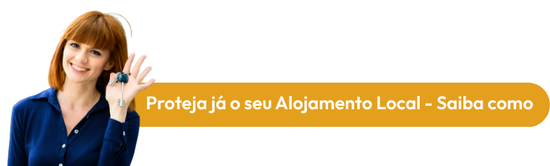 botão para saber mais sobre como proteger o seu alojamento local
